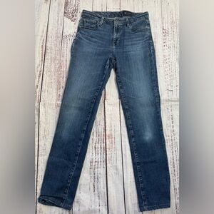 AG Adriano Goldschmied The Prima Cigarette Leg Mid Rise Skinny Jeans 27